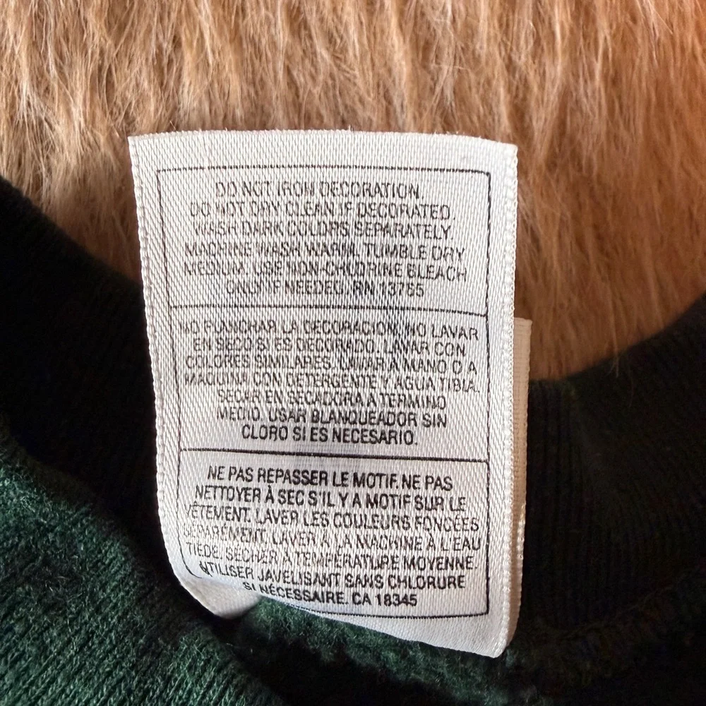 Vintage 1996 Green Bay Packers Central Division Champions Sweatshirt XL